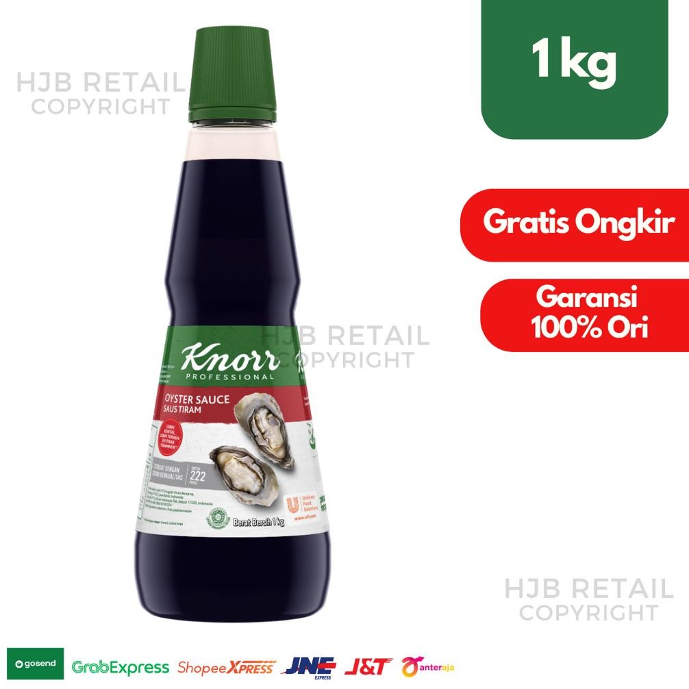 

Knorr Oyster Sauce / Knorr Saus Tiram 1kg Nugi