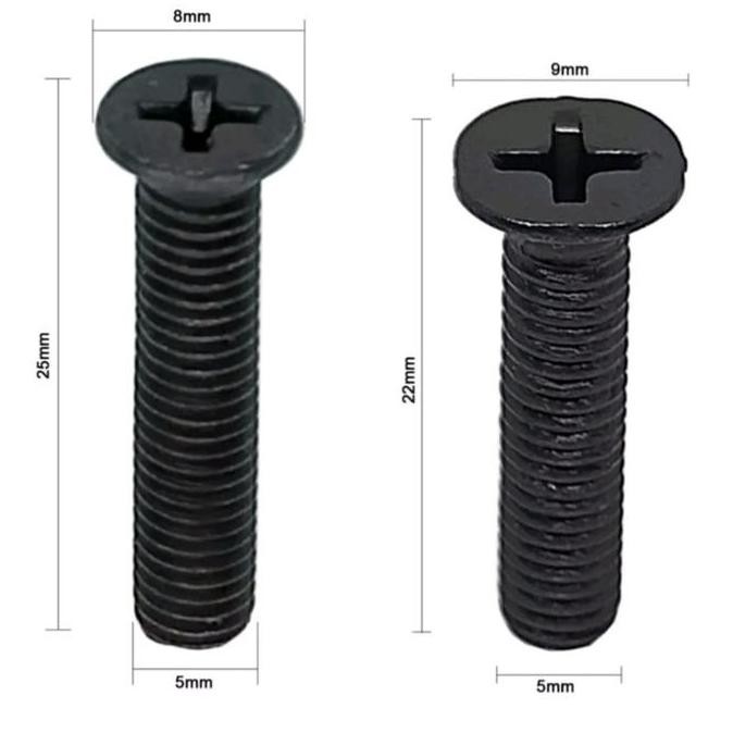 Baut Ulir Kepala Bor Drat Kiri 5 mm Mesin Bor Cordless Listrik RESTOCK