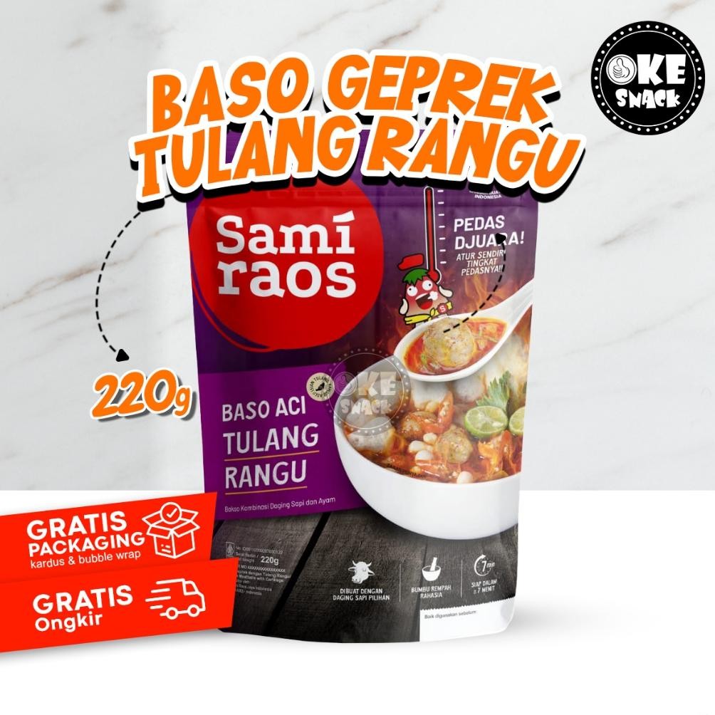 

Sami Raos Baso Geprek Tulang Rangu Samiraos Baco Aci Tulang Rangu Nugi
