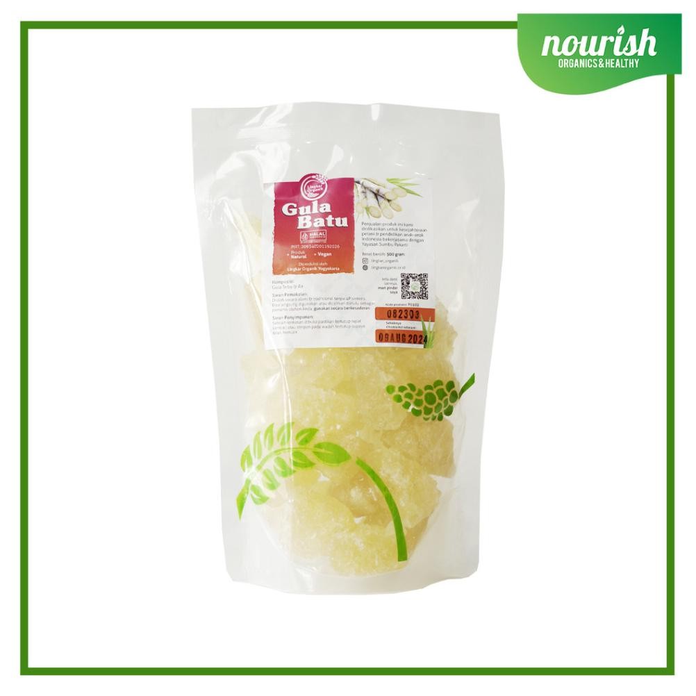 

Lingkar Organik Gula Batu 500 gr Nugi