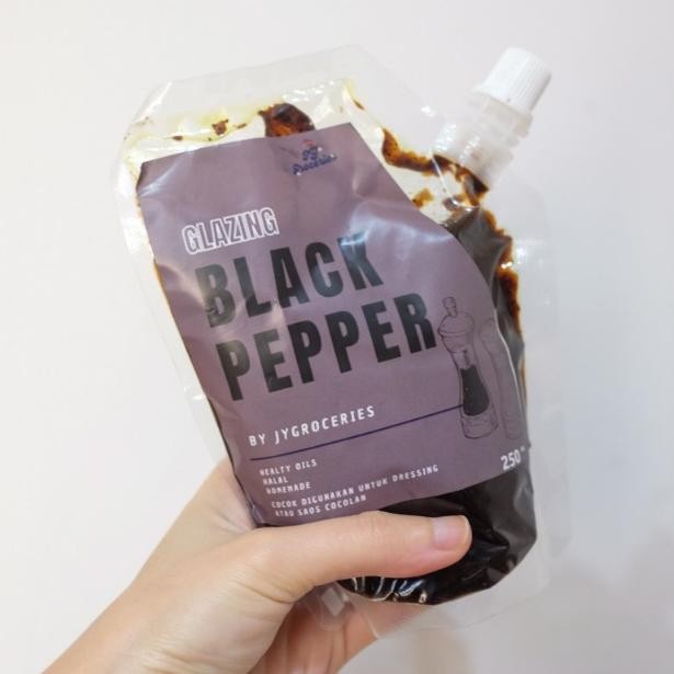 

Saos Saus Glazing Blackpepper Halal Sauce 250ml Nugi