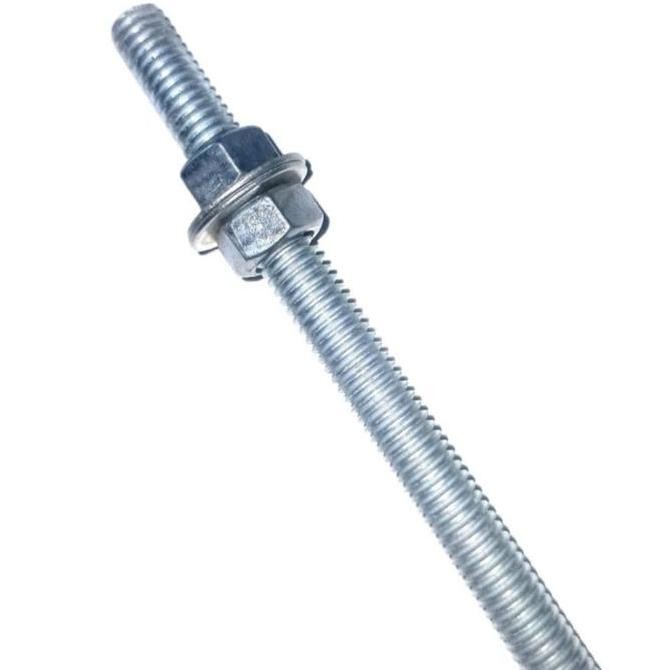 Long Drat/As Drat/Terot As Drat Panjang 1meter Diameter 8mm Komplit HARGA SPESIAL