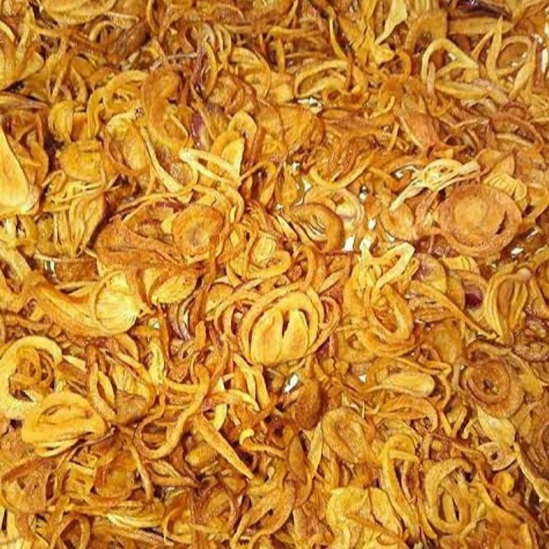 

Bawang Goreng Murni Asli Tanpa Tepung Sumenep Brebes Original Pedas 1 Kg Free Ongkir COD Terlaris Nugi