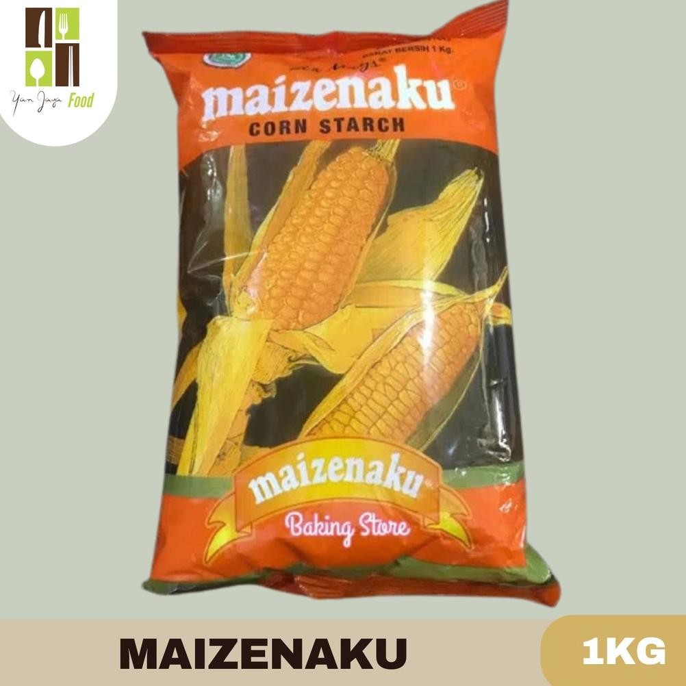 

Maizenaku / Tepung Maizena Corn Starch/ Pati Jagung / Tepung Maizena Kemasan 1kg Nugi