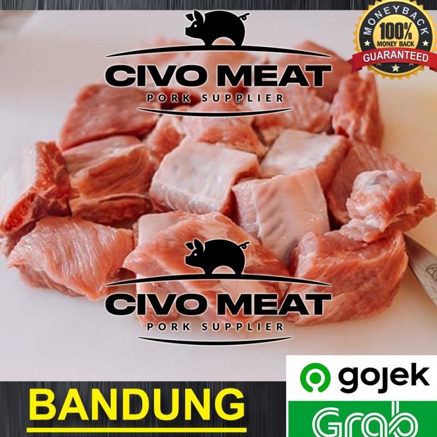 

Paikut / Bakut Iga Babi Potong Sop Kecil untuk Bakut Teh 500g Nugi