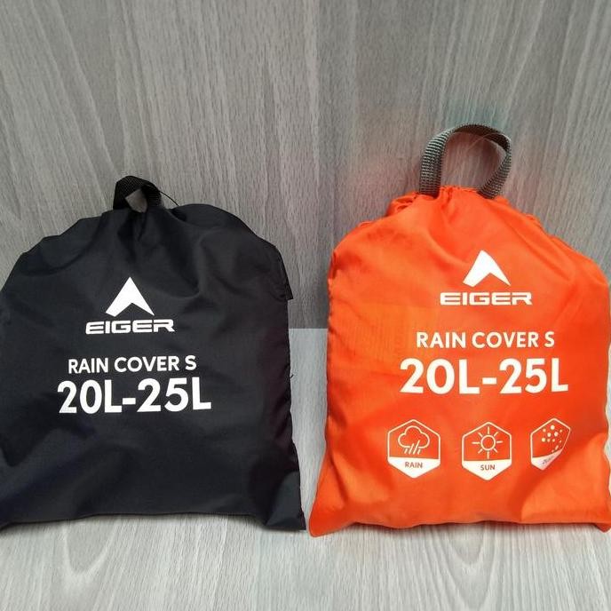 Terbaru Cover Bag Raincover Eiger 20-25L - Original