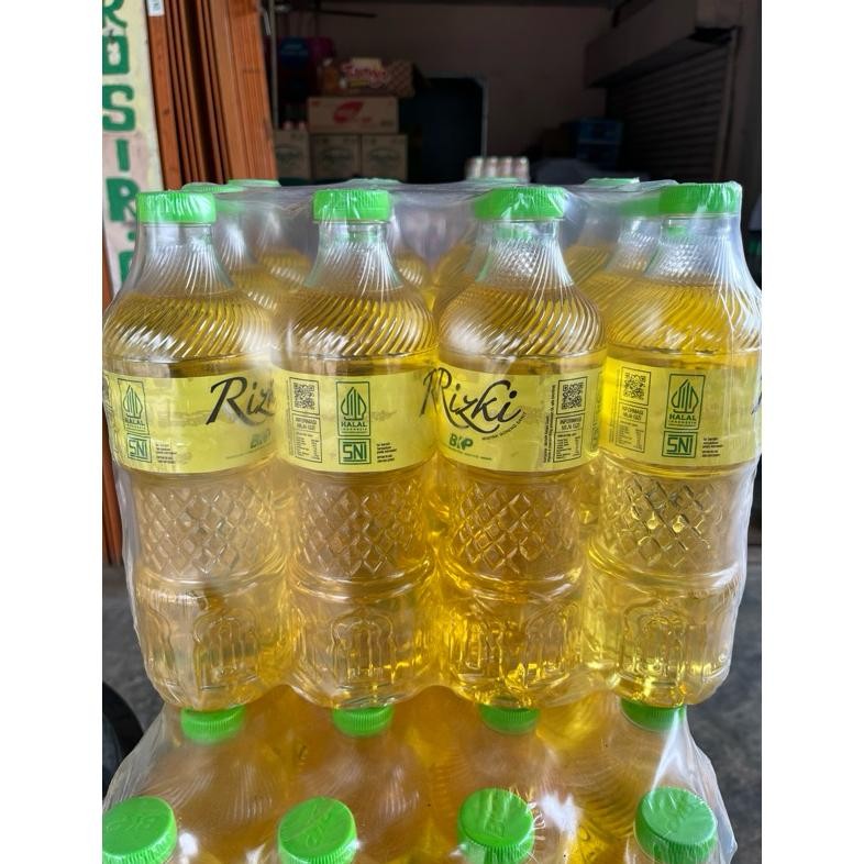 

Minyak Goreng RIZKI Minyak RIZKY 850ml 1 Krat Isi 12 Botol PREMIUM Nugi