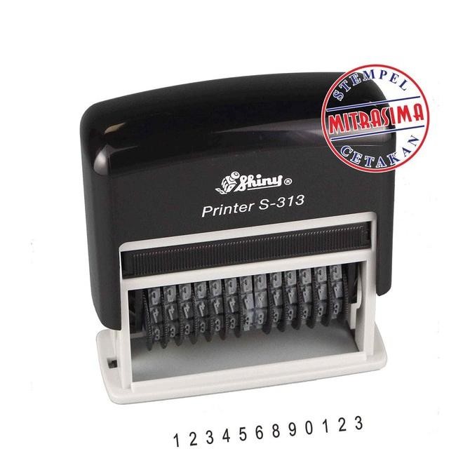 

Stempel Nomor otomatis Shiny S-313 RB3