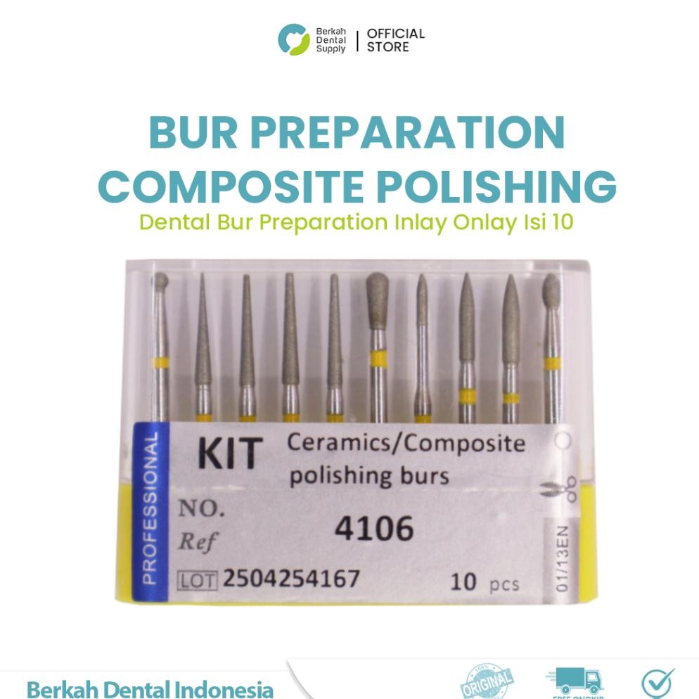 Dental Bur Prep Composite Polishing