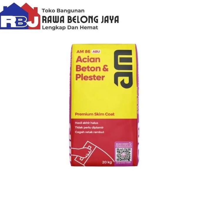 Am 86 Semen Acian Di Atas Beton & Plester - 40Kg