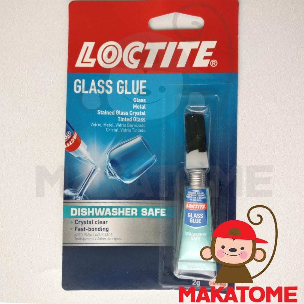 

Loctite Instant Glass Glue 0.07 Oz 2g lem kaca 2 gr gram gelas kristal