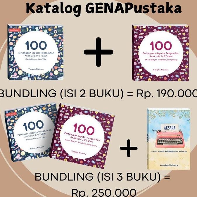 PAKET BUNDLING BUKU KARYA SARRA RISMAN