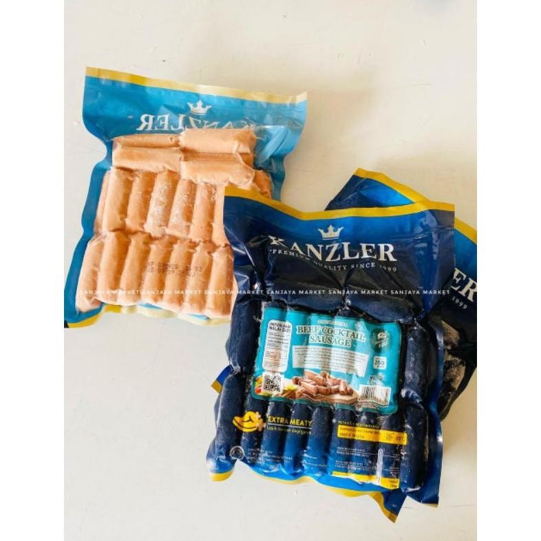 

Kanzler Beef / Chicken Cocktail 500 250 gram Sosis Enak Murah Promo Ready Bandung Nugi