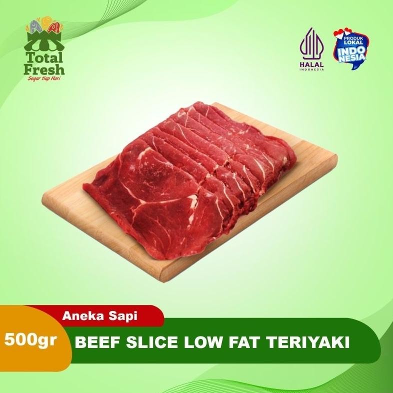 

Daging Sapi Beef Slice Teriyaki LowFat [500Gram] Nugi