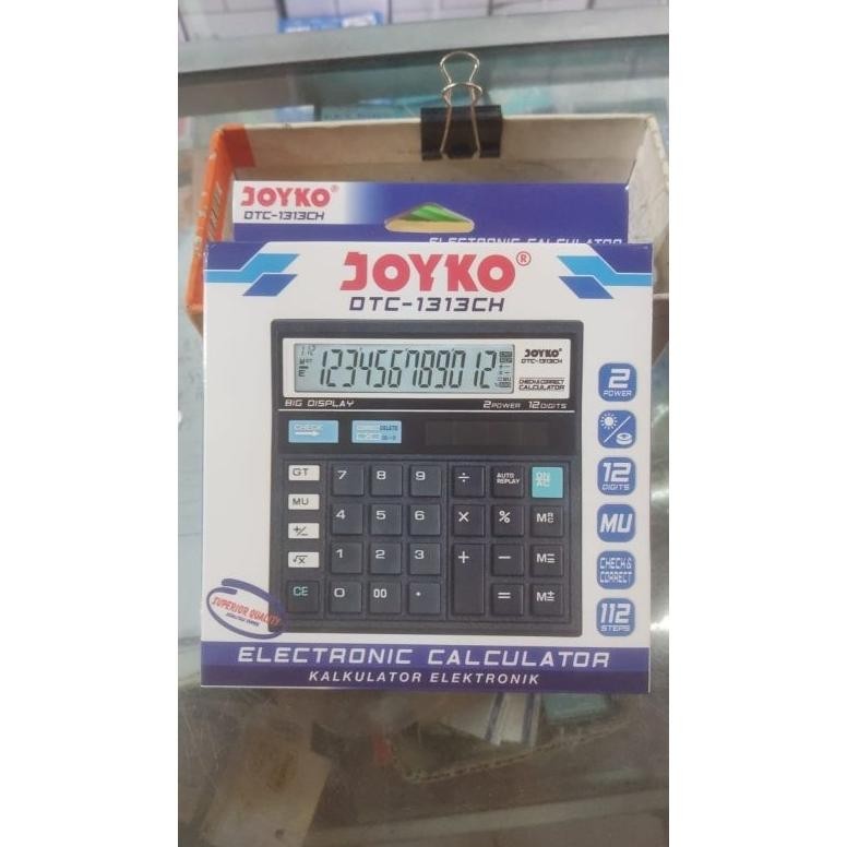 

Kalkulator Joyko CC 41, 12 dan 14 Digit RB2