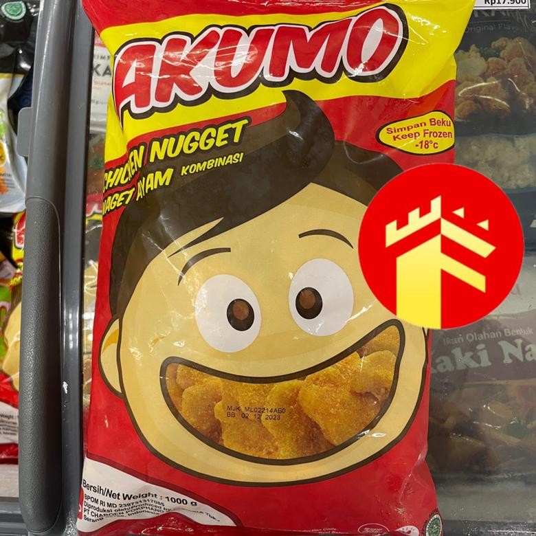 

Akumo Naget Ayam 1 Kg Akumo Chicken Nugget 1 Kg Nugi