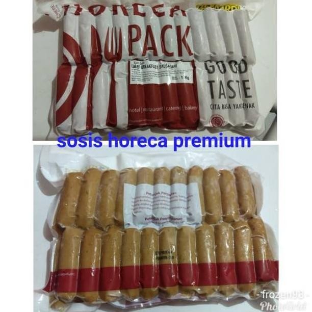 

Sosis Bernardi Horeca Premium Daging Sapi 70% Nugi