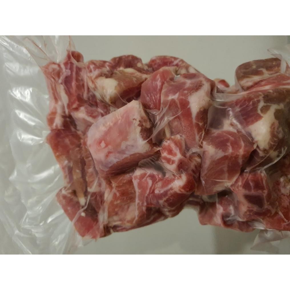 

PROMO Bakut Super / Iga Babi Potong / Spare Ribs potong 500gr Nugi