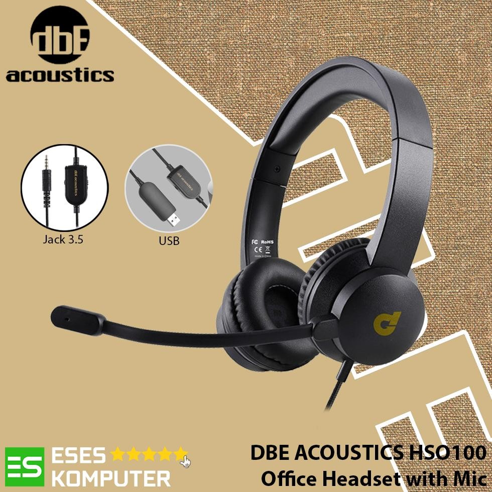 Headset dbE HSO100 / HSO100U for Office / Conference Nugi