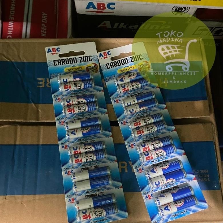 Baterai ABC LR03 biru | Baterai ABC AAA Biru | Baterai ABC A3 Biru Nugi