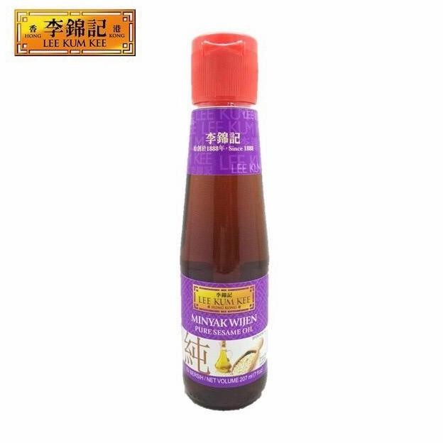 

Lee Kum Kee Minyak Wijen Sesame Oil 207Ml - Minyak Wijen Asli Premium Diskon!