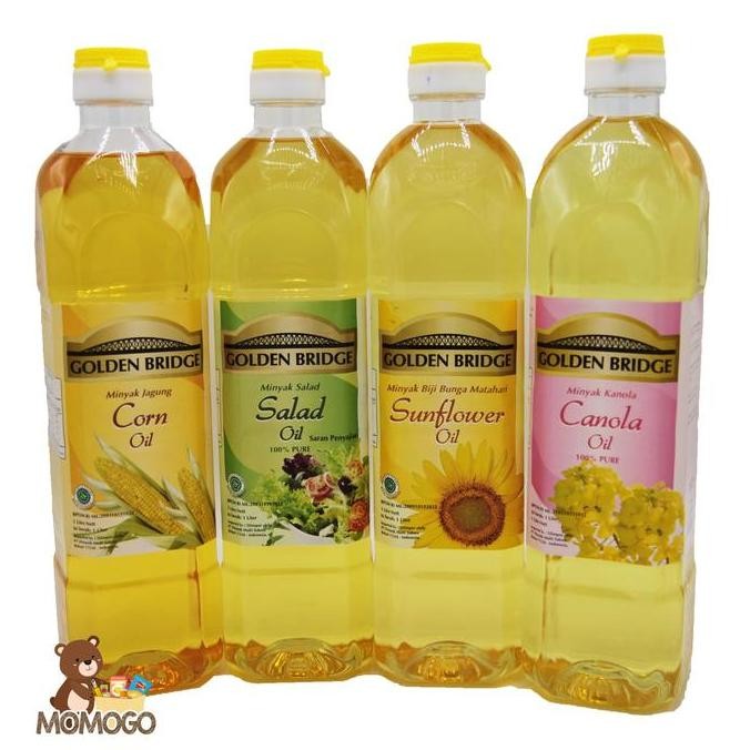 

Golden Bridge Minyak Canola 1 Liter Canola Oil Rendah Lemak Sehat Diskon!