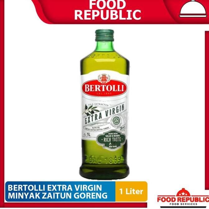 

Minyak Zaitun Extra Virgin Bertolli 1 Liter - Olive Oil Murni Import Diskon!
