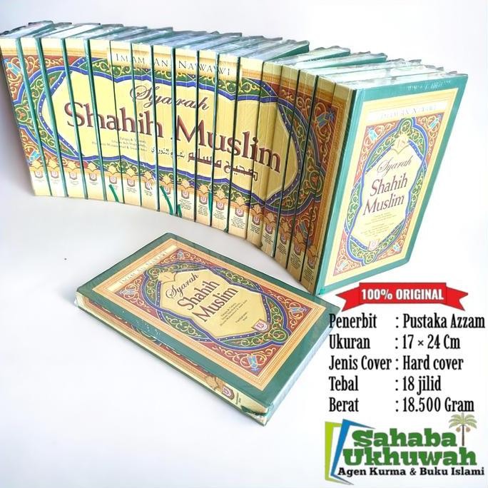 Syarah Shahih Muslim 1 set 18 jilid