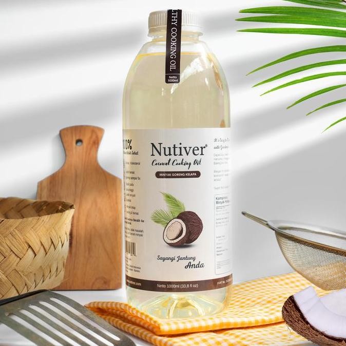 

Nutiver Minyak Goreng Kelapa - Coconut Cooking Oil Sehat & Organik Diskon!