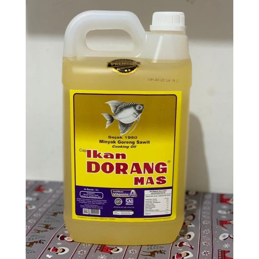 

Minyak Goreng Cap Ikan Dorang 5L Minyak Sawit & Kelapa Campuran Diskon!
