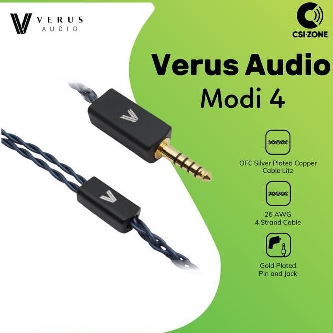 Verus Audio Modi 4 OFC SPC Cable Litz For In Ear Monitor Earphone