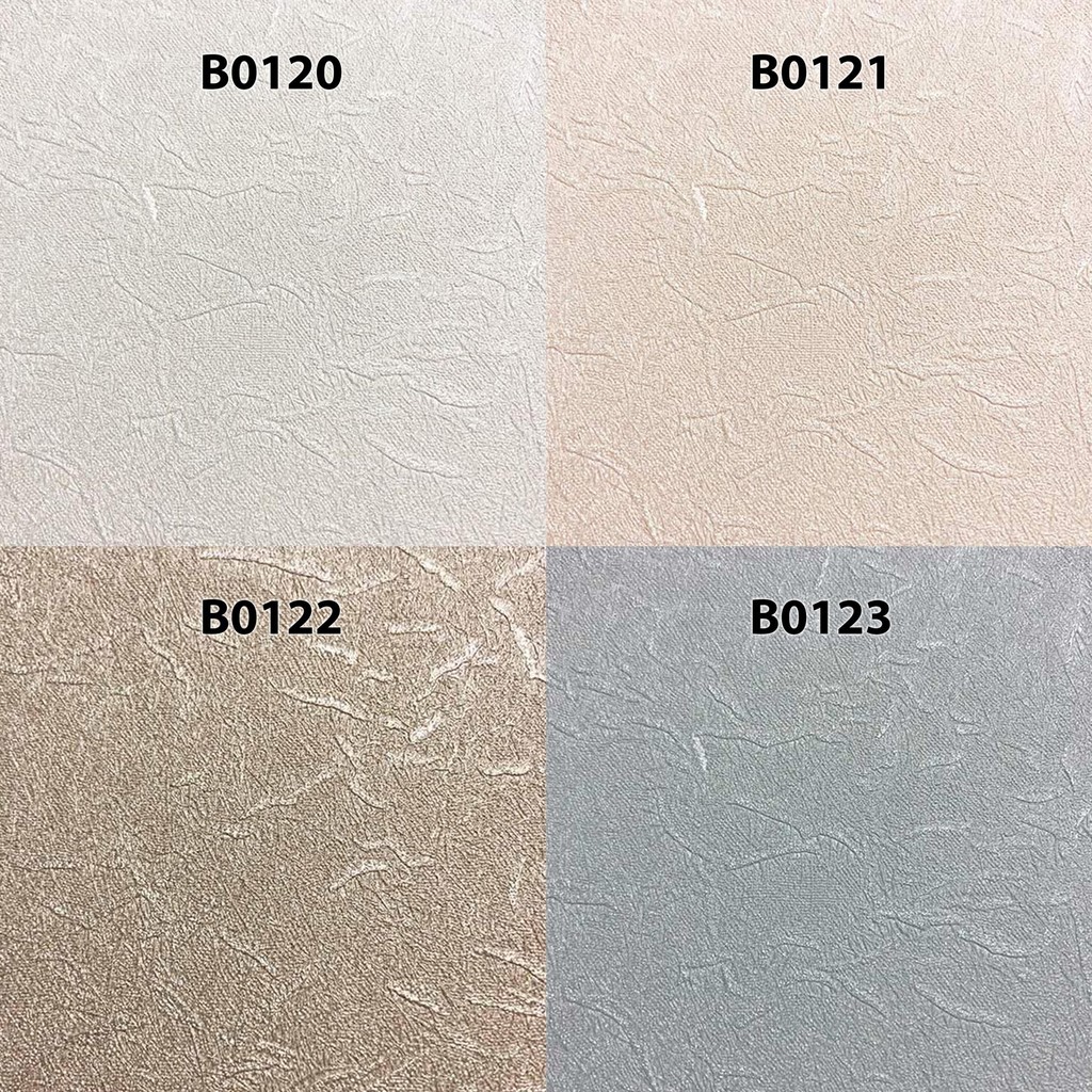 Wallpaper Dinding Vinyl Polos Timbul RONA Kode B