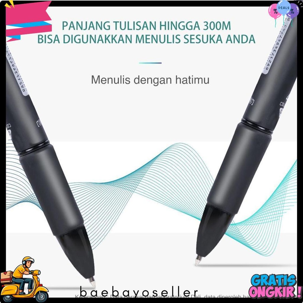

Deli Pulpen Cetek Warna-Warni 4 Warna 0.7Mm Pulpen Pelajar Multifungsi 33390 Flash Sale! Diskon Hingga 70%