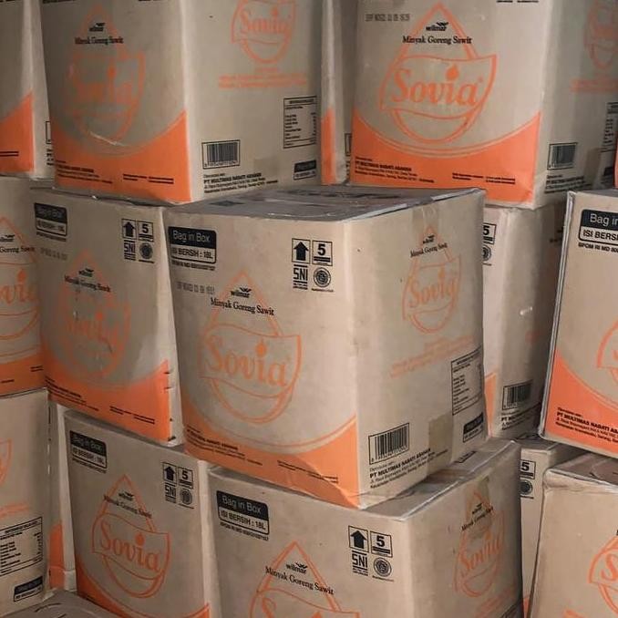 

Minyak Goreng Sovia Bib 18 Liter - Kemasan Besar Restoran Diskon!