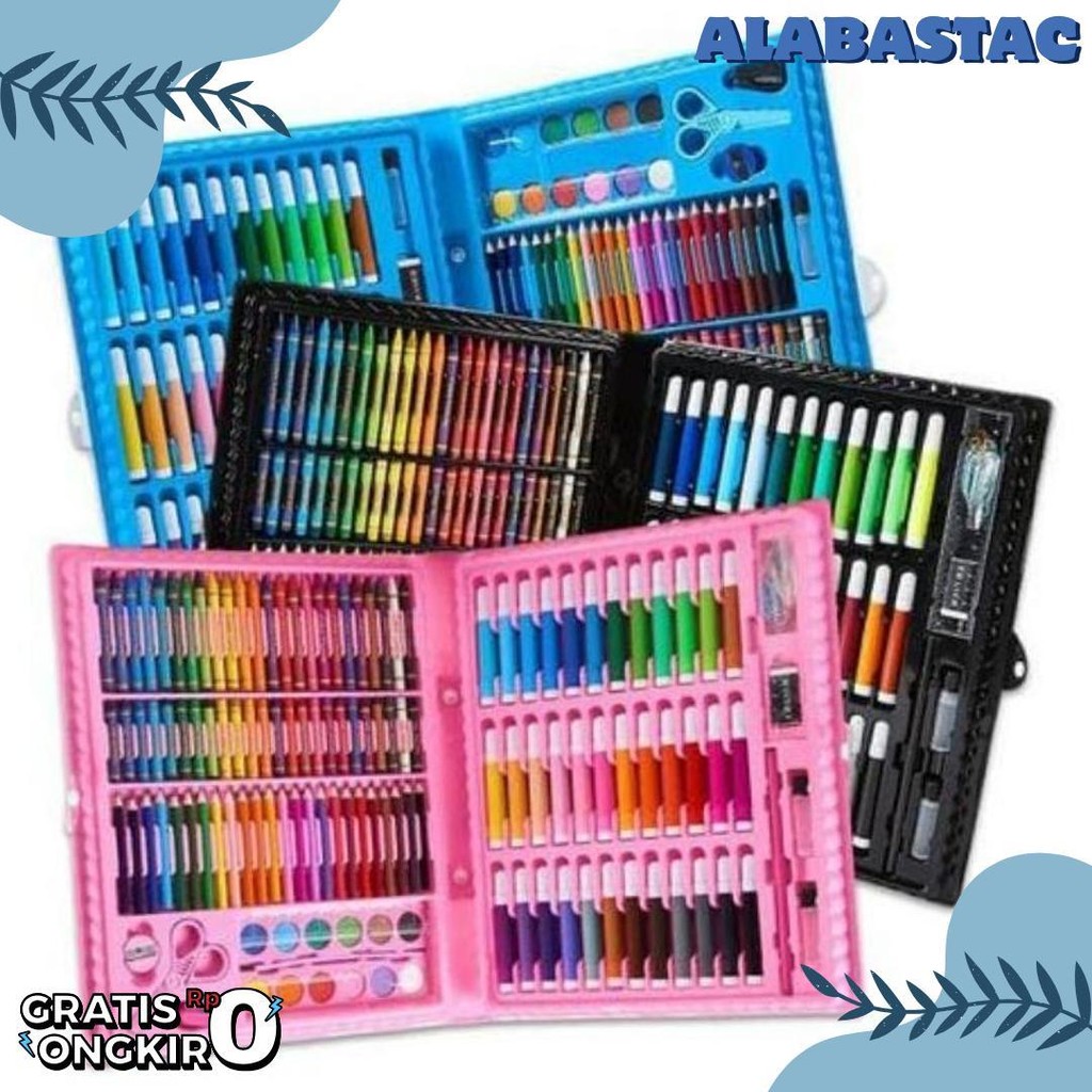

Crayon 86 Pcs|Crayon Warna Cerah|Oil Pastel Crayon 86Pc Macam Warna Set Koper 86 In 1 Cocok Untuk Anak|Krayon 86 Set|Crayon Art Paint|Crayon Cat Melukis Flash Sale! Diskon Hingga 70%