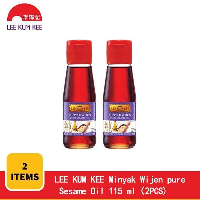 

Lee Kum Kee Minyak Wijen Murni 115Ml X 2Pcs | Botol Kecil Praktis Diskon!