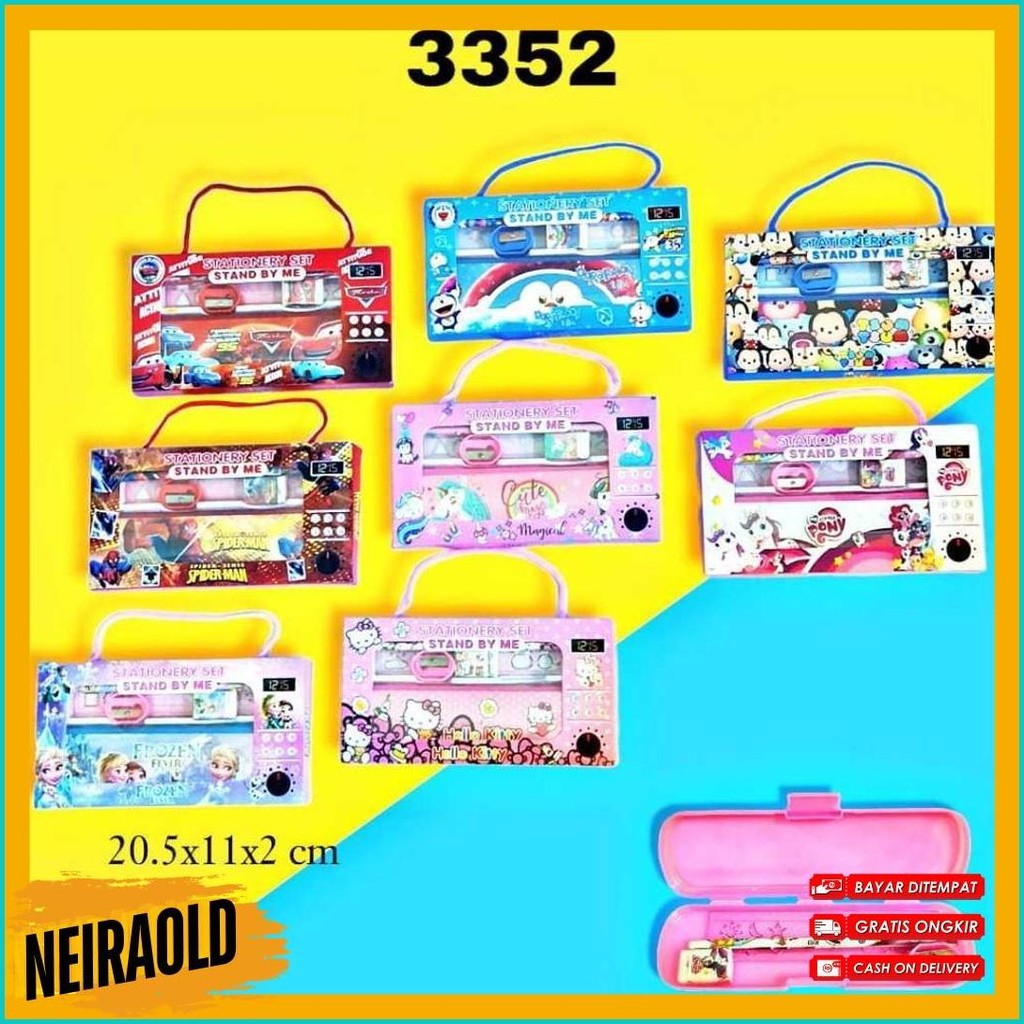 

Sos Set Alat Tulis Fancy 9009/3352 Dus/Stationery Set / Fancy Set Flash Sale! Diskon Hingga 70%