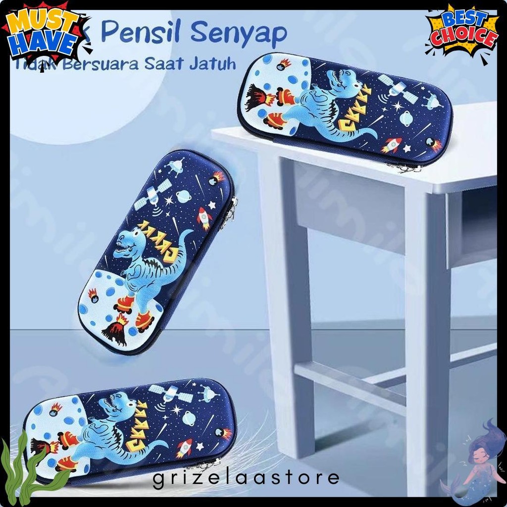 

Aimilo - Tempat Pensil Aesthetic 3D Tempat Pensil Anak Laki Laki Waterproof Kotak Pensil Anak Perempuan Alat Tulis Sekolah Diskon