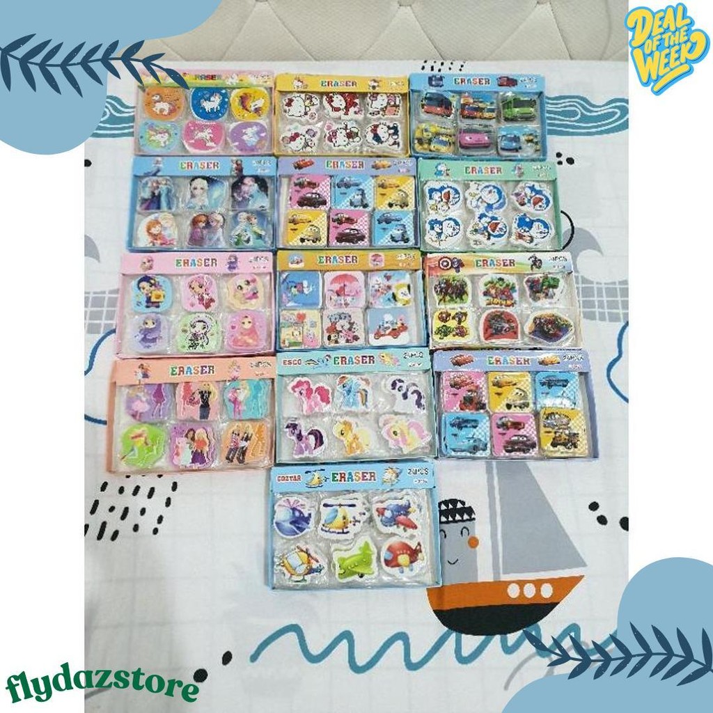 

(24Pc) Penghapus Murah/Hapusan Karakter/Stip Fancy/Ob Kecil(((Baca Keterangan!!!))) Terlaris! Produk Ini Banyak Dicari