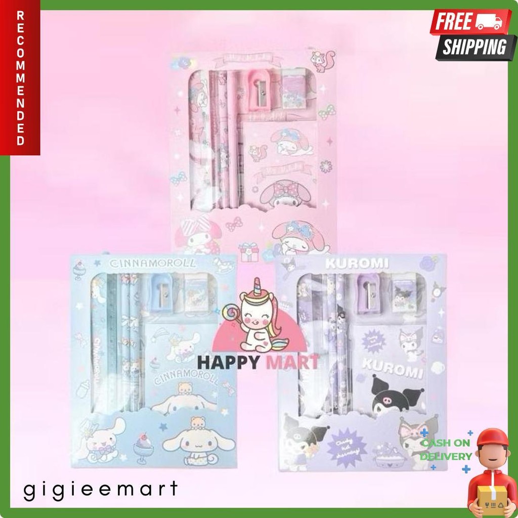 

Stationary Set Pensil Motif Kuromi / Melody / Cinnamoroll Terlaris! Produk Ini Banyak Dicari