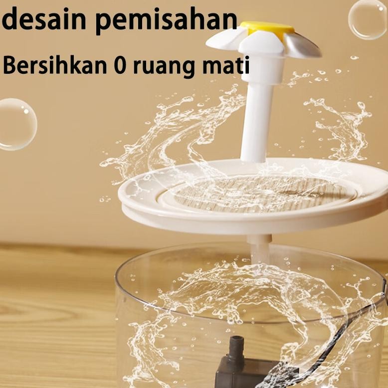 Update - Tempat Minum Kucing Water Fountain Kucing Air Mancur Otomatis Pet Fountain Dispenser Minum 