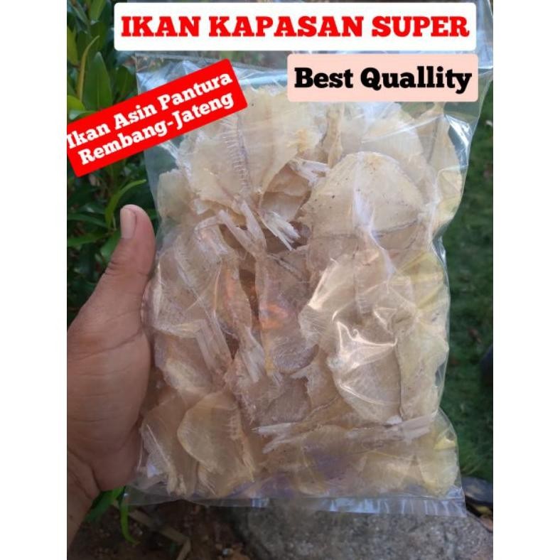 

Ikan kapasan tanpa tulang kering tawar 250 gram