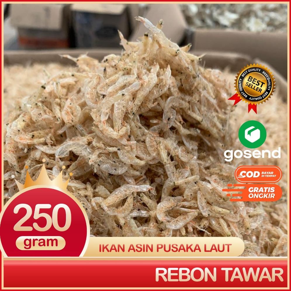 

Rebon Tawar Ikan Asin RebonTawar Super Bersih Dan Segar 250 Gram