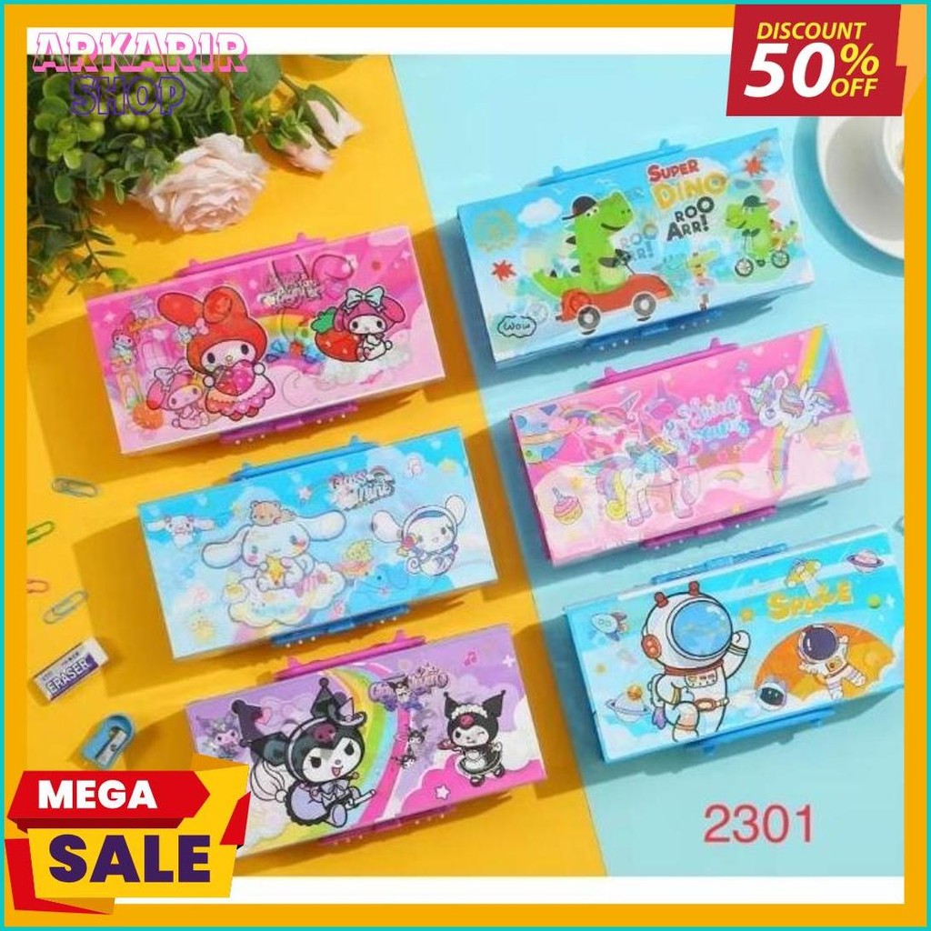

Tempat Pensil Dus 3 Susun 3 Dimensi Password Cermin Motif Fancy Hologram Kotak Pensil Kode Kunci Pin Diskon Setengah Harga