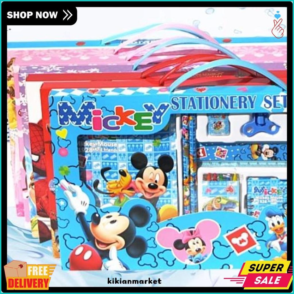 

Diskon Shop - S5982 Set Alat Tulis 8 In 1 / Set Alat Tulis Anak Motif Kartun / Set Alat Tulis 8 In 1 Lucu / Stationery Set 8 In 1 Lucu Terlaris! Produk Ini Banyak Dicari