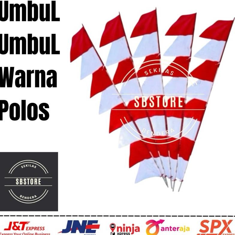 Umbul Umbul Polos Warna Warni Terlaris