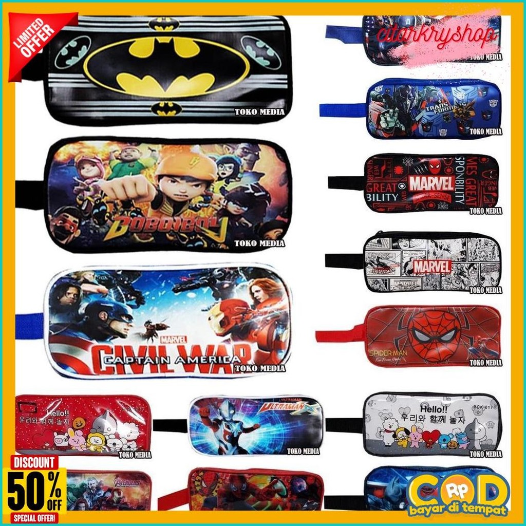 

Best Seller!! Tempat Pensil Anak Bahan Tebal (Boys Series) Terlaris! Produk Ini Banyak Dicari