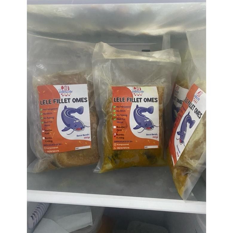 

IKAN Lele Fillet Bumbu dan Tanpa Bumbu MPASi Frozen TANPA MSG BISA