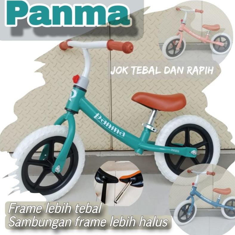 Terlaris Sepeda Anak Keseimbangan Push Bike Balance Bike Roda Dua Panma New Aido Pushsport Bike Plus