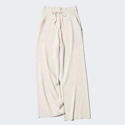 Celana Lurus Waffle Ultra Stretch Santai UNIQLO ORIGINAL asli